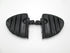 Posapies para motos Negro Chopper (Jgo)